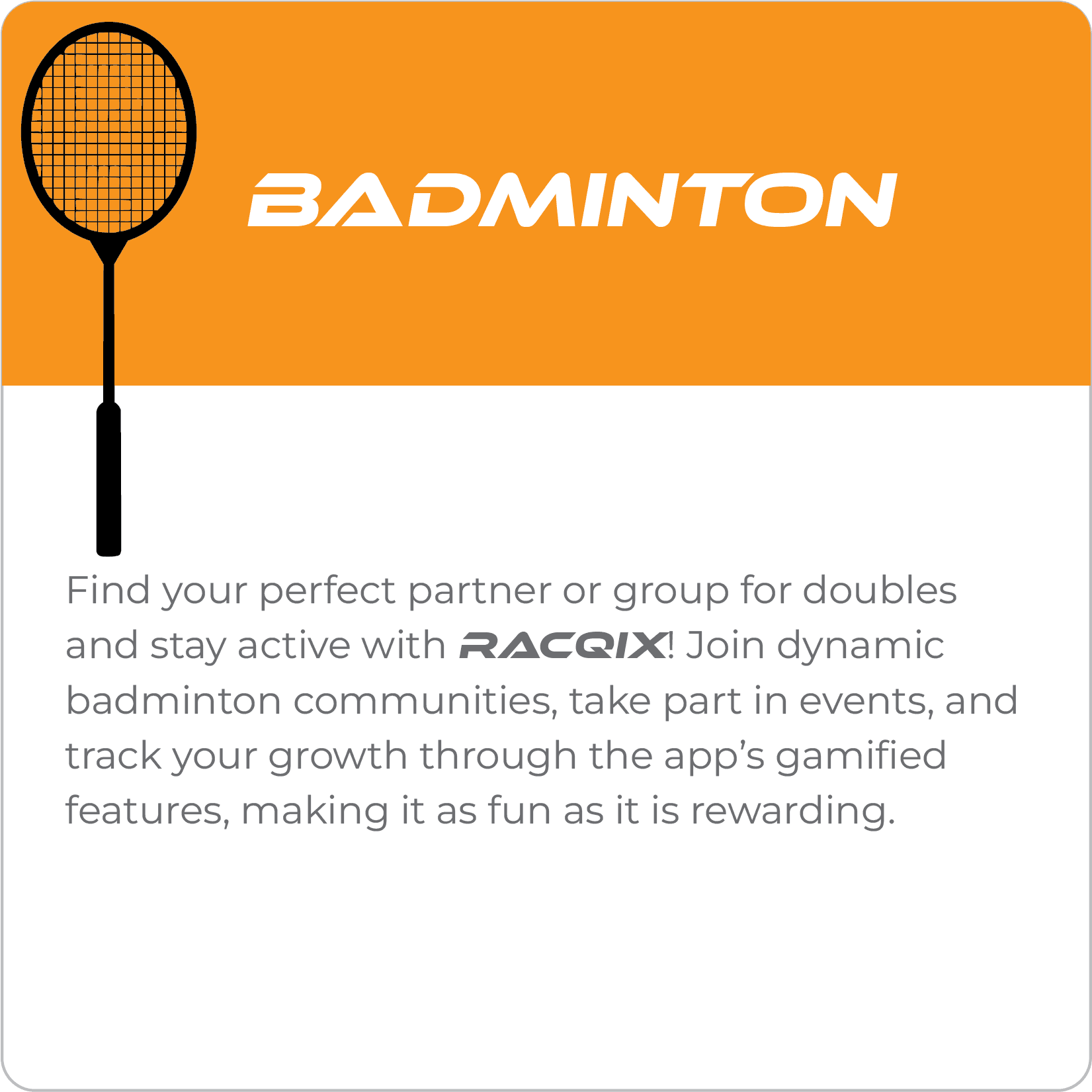 Description of Badminton